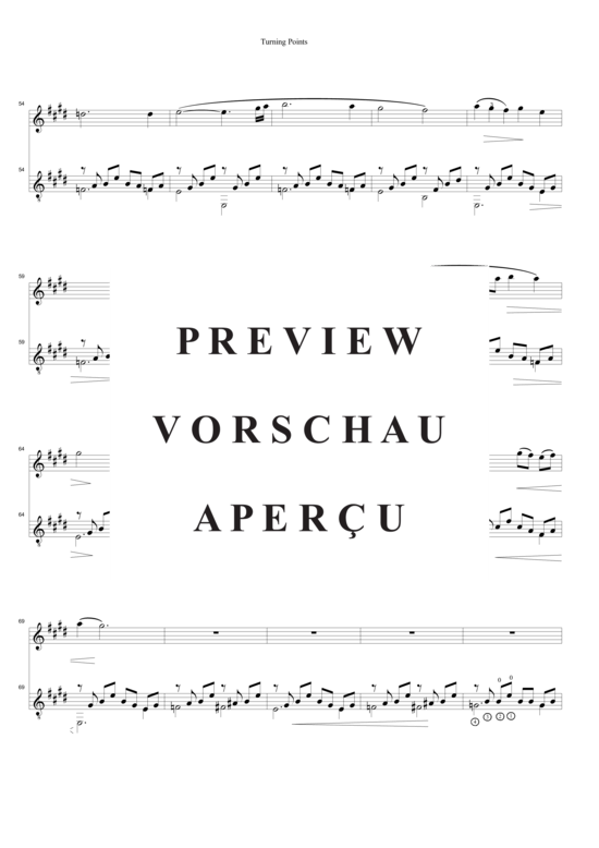 Product gallery: Page 5 of 15 Turning Points , , (flute + guitar)