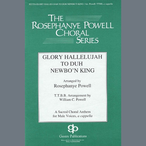 cover: Glory Hallelujah To Duh Newbo'n King!, William Powell, Chor