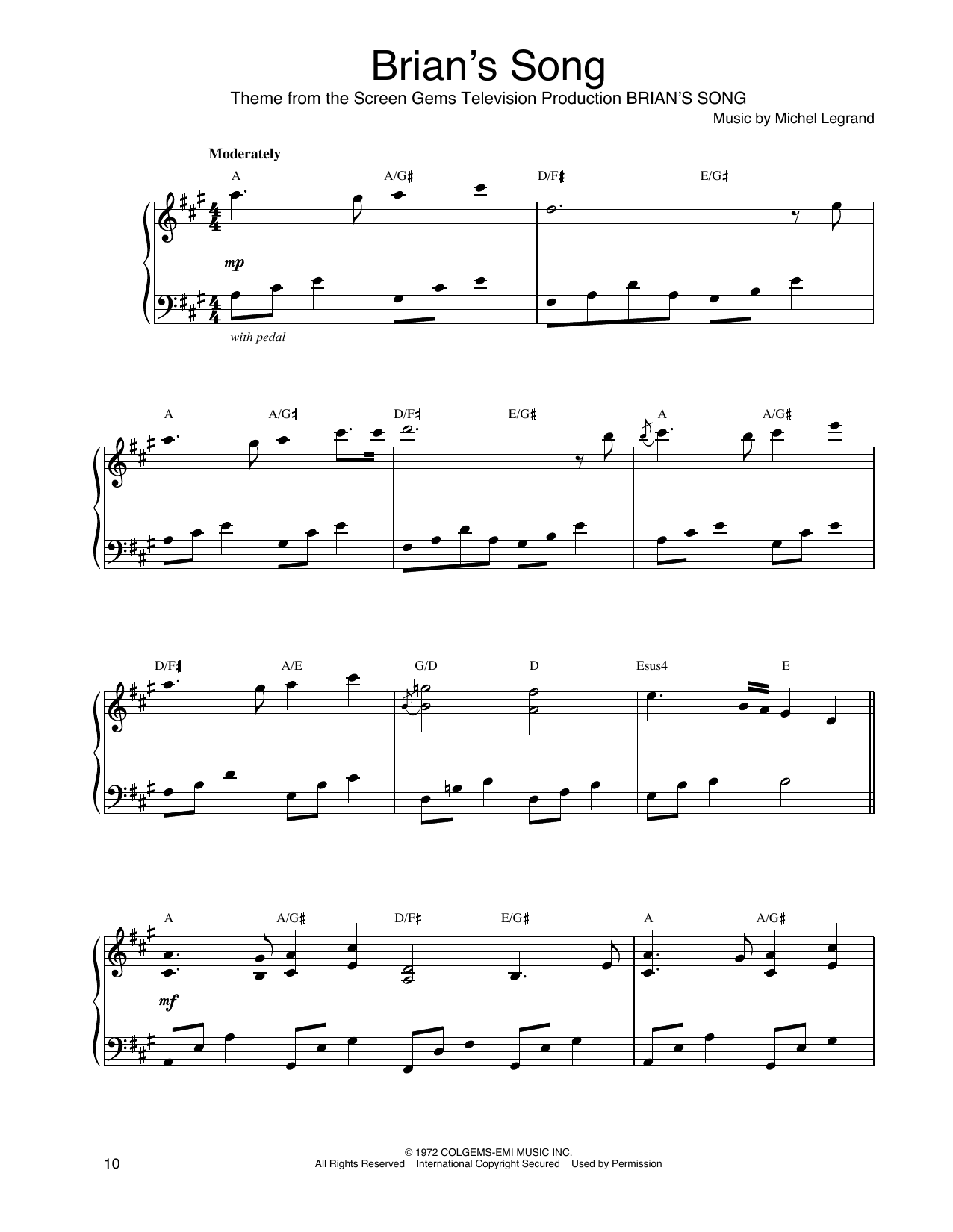 Product picture to: Brian's Song