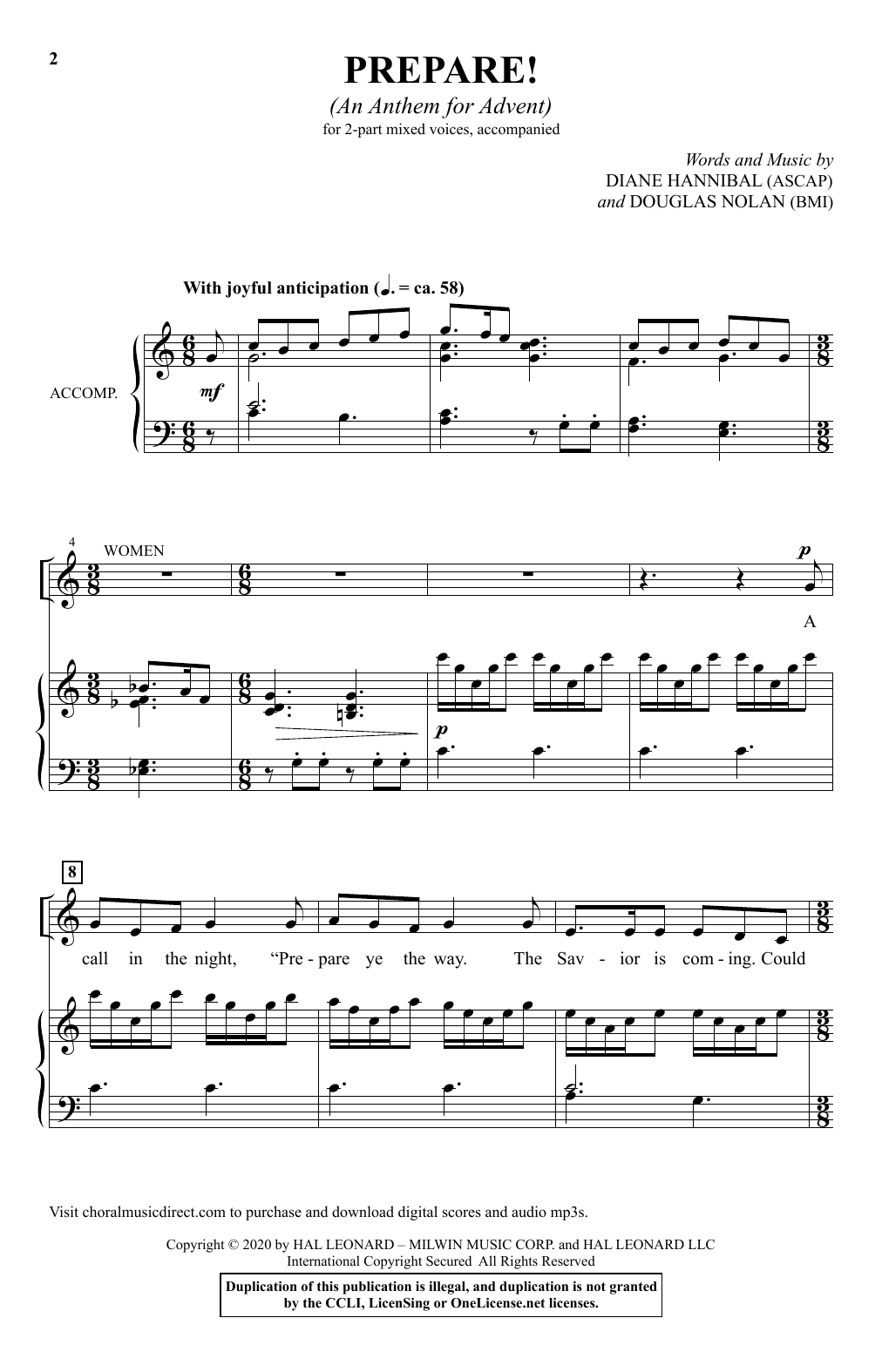 Product picture to: Prepare! (An Anthem For Advent)