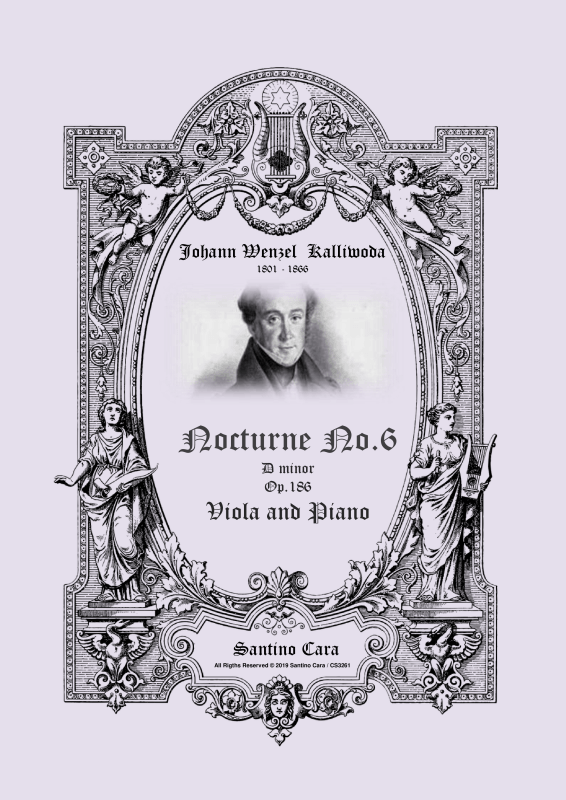 cover: Nocturne No.6 Op.186, , Viola und Klavier