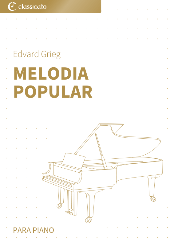 Product picture to: Melodia popular - N.º 5 de Lyric Pieces, Livro 1, op. 12Edvard Grieg