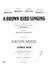 cover: A Brown Bird Singing, Haydn Wood