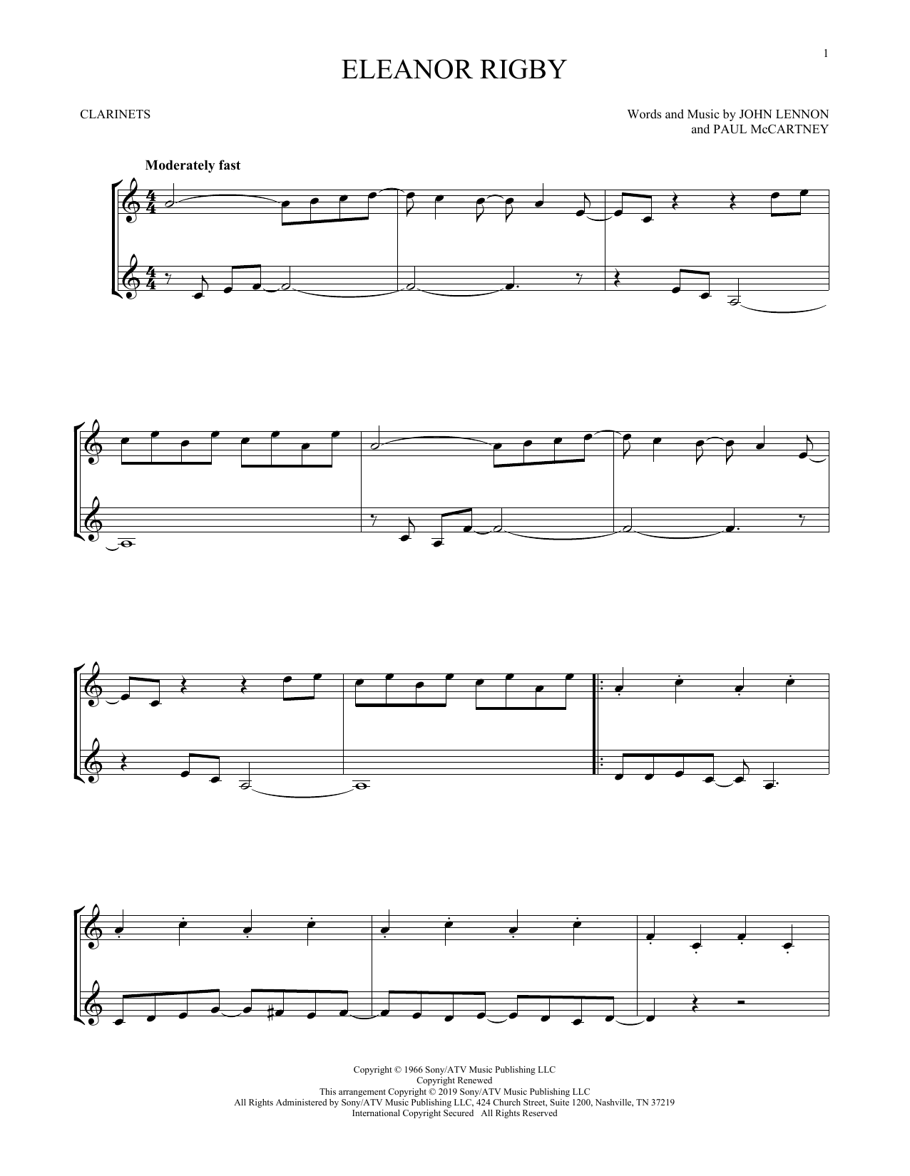 Product gallery: Page 1 of 1 Eleanor Rigby, The Beatles
