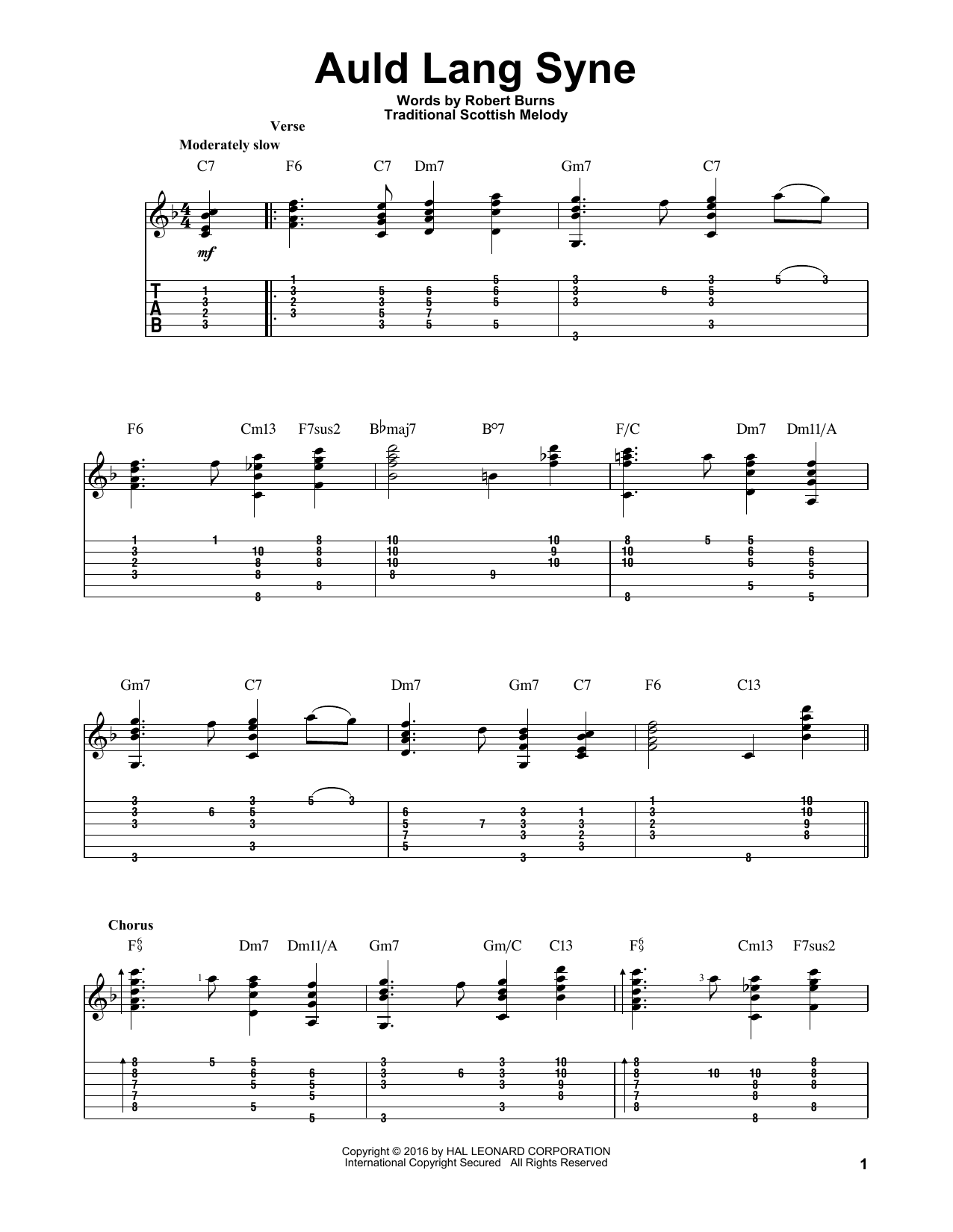Produktbild zu: Auld Lang Syne