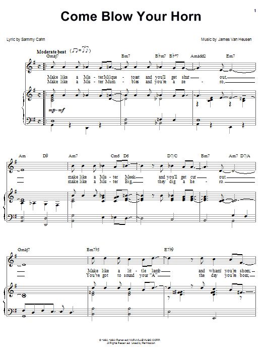 Produktbild zu: Come Blow Your Horn