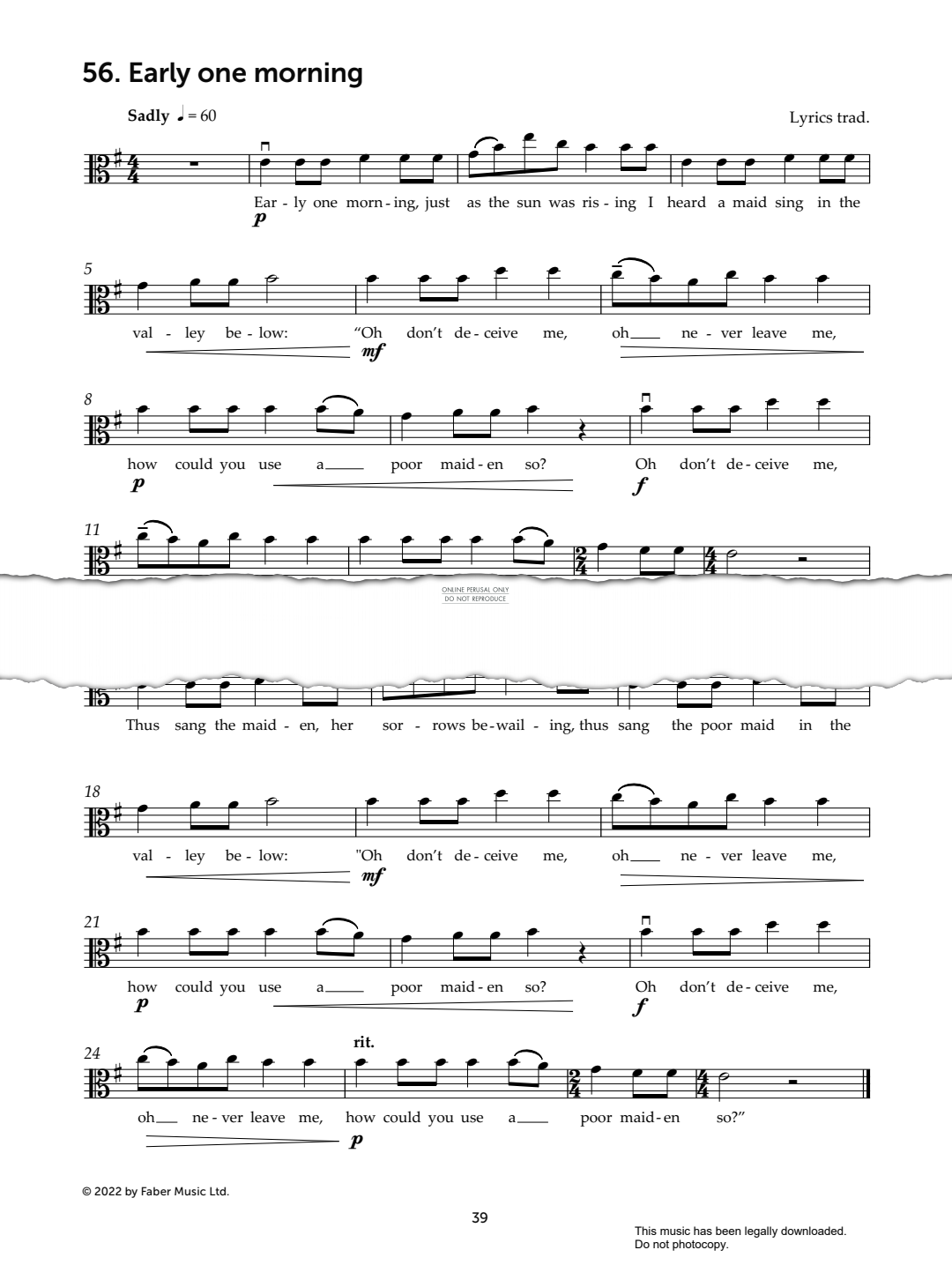 Produktgalerie: Seite 1 von 1 Early One Morning, Mark Wilson, Klavier, Viola