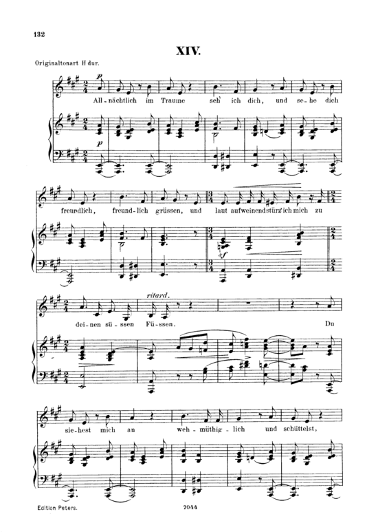 Product picture to: Allnächtlich im Traume, Op 48 No.14Robert Schumann