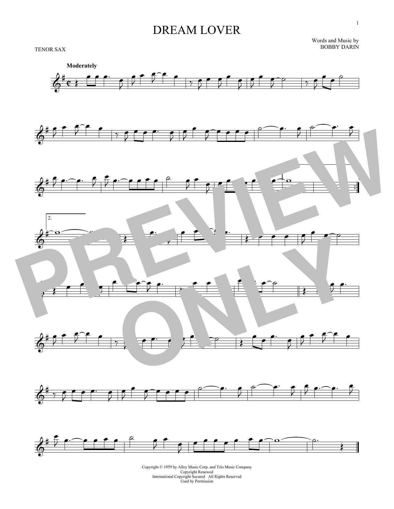 Product gallery: Page 1 of 1 Dream Lover, Bobby Darin