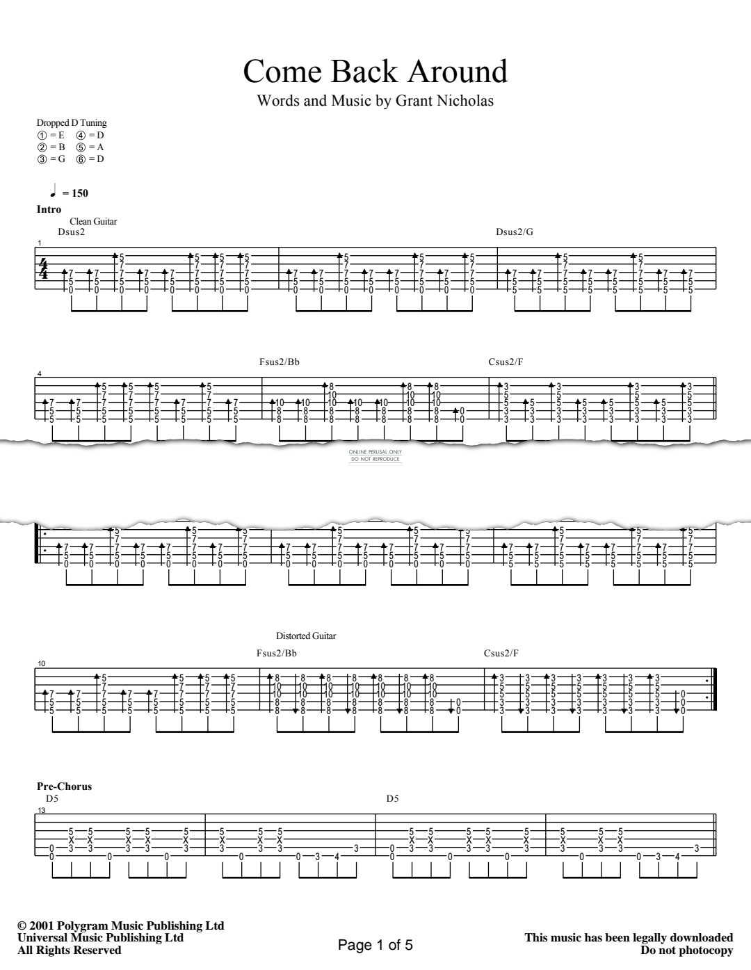 gallery: Come Back Around, Feeder