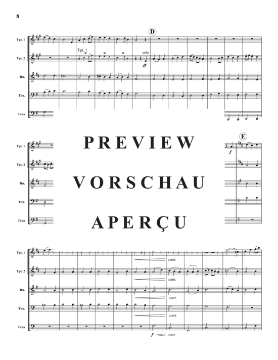 Produktgalerie: Seite 9 von 21 Carols for Brass, Set 1 , , (Blechbläserquintett)