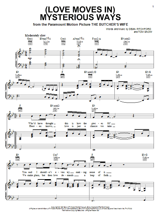 Produktbild zu: (Love Moves In) Mysterious Ways