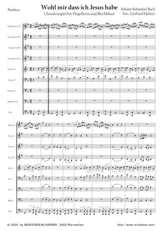 Product gallery: Page 1 of 11 Jesus bleibet meine Freude, , (Brass Ensemble)