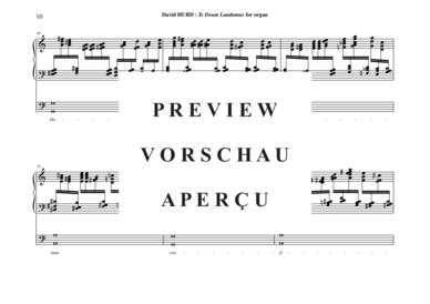 gallery: Te Deum Laudamus , , (Orgel Solo)