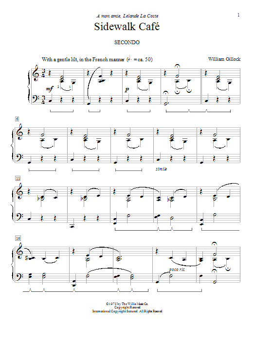 Produktbild zu: Sidewalk Cafe