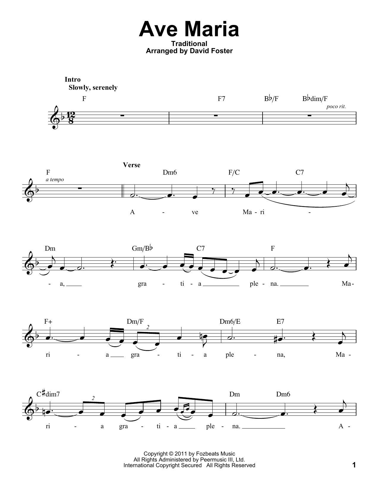 Produktbild zu: Ave Maria
