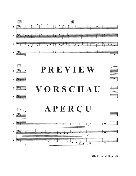Product gallery: Page 5 of 13 Alla Rivera del Tebro , , (Tuba Quartet TTTT)