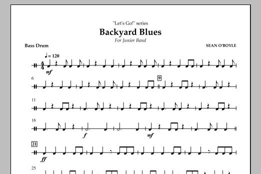 Produktbild zu:  Backyard Blues - Bass Drum - 