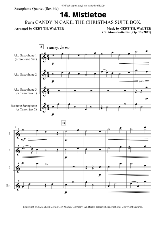 Produktbild zu: MistletoeGert Th. Walter
