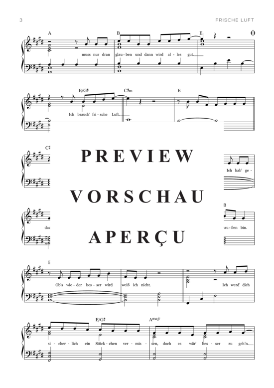 gallery: Frische Luft , Wincent Weiss, (Klavier Solo)