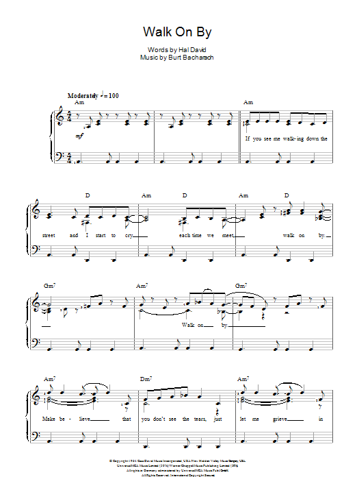 Produktbild zu: Walk On By