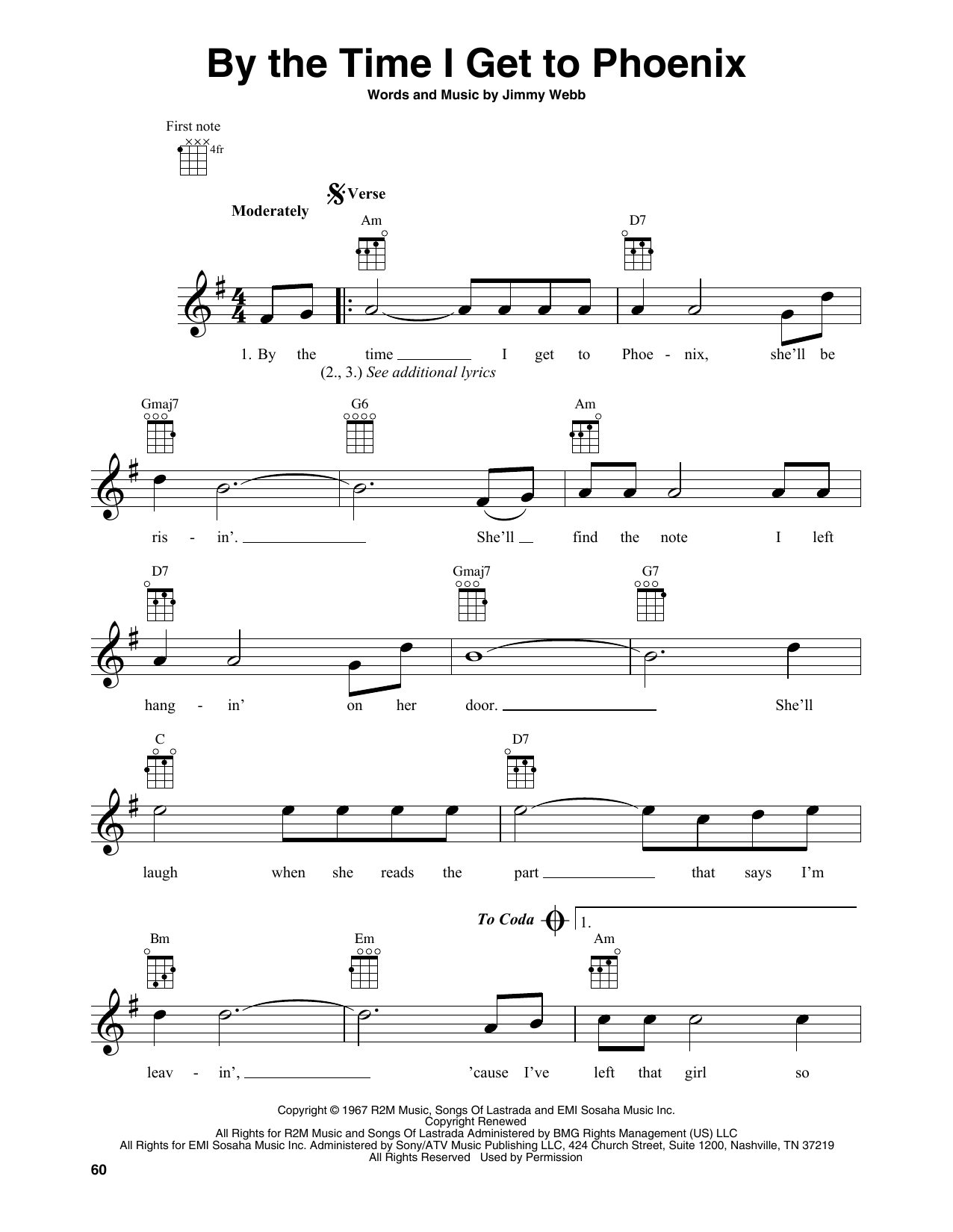 Product gallery: Page 1 of 1 By The Time I Get To Phoenix, Glen Campbell