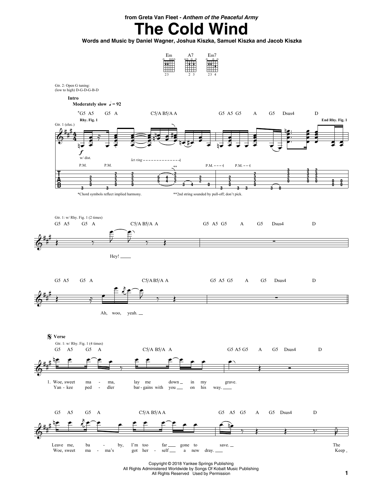 Produktbild zu: The Cold Wind