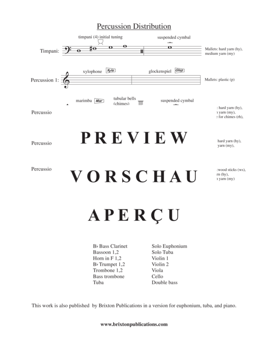 Product gallery: Page 4 of 21 Concertante , , (euphonium, tuba and orchestra)