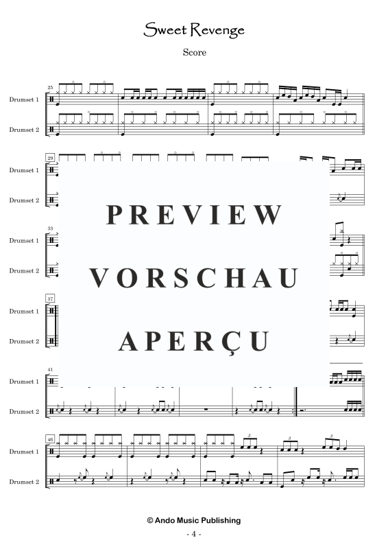 Produktgalerie: Seite 6 von 11 Sweet Revenge, , Drumset Duo