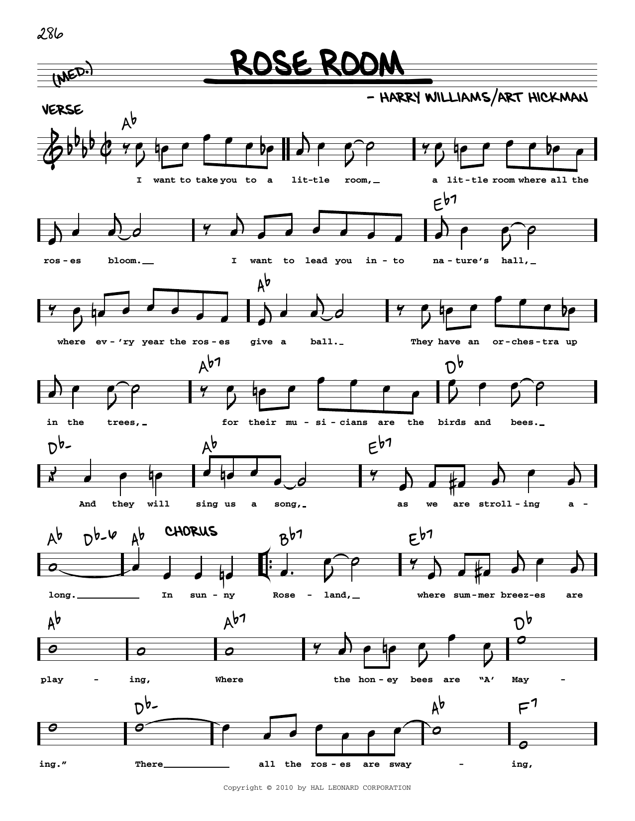 Product picture to: Rose Room (arr. Robert Rawlins)
