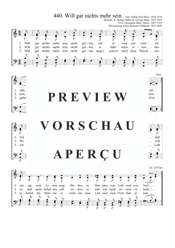 Produktbild zu: Will gar nichts mehr seinR. George Halls