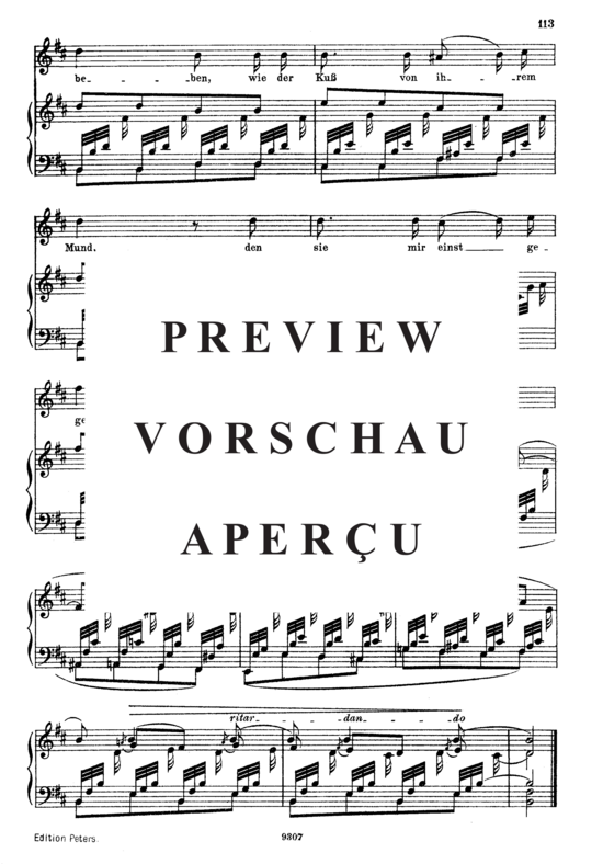 gallery: Ich will meine Seele tauchen, Op.48 No.5 , , (Gesang hoch + Klavier)