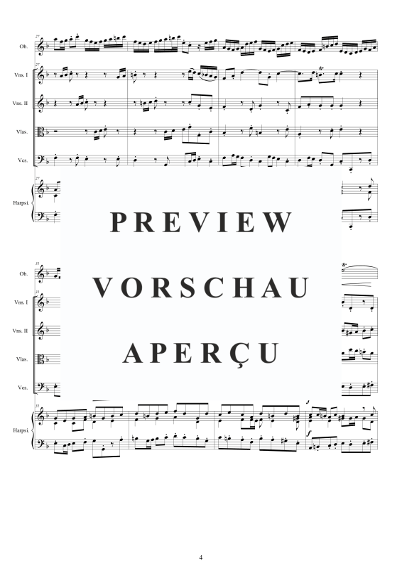Product gallery: Page 5 of 11 Oboe Concerto in D minor BWV 1059, , Mixed Ensemble Oboe, Strings and Harpsichord Bc