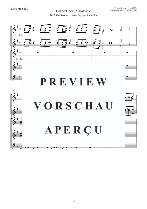 Produktgalerie: Seite 8 von 11 Grand Choeur Dialogue, , Posaunenchor