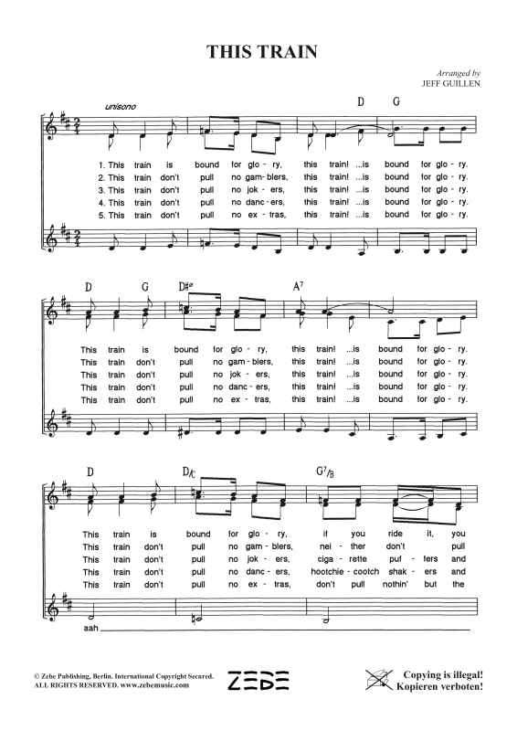 gallery: When the Saints Go Marchin´ In, , Frauenchor SSA