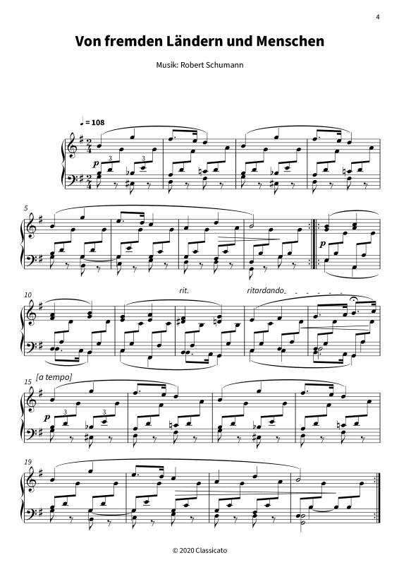 Produktbild zu: Kinderszenen op. 15 - 13 Charakterstücke für KlavierRobert Schumann