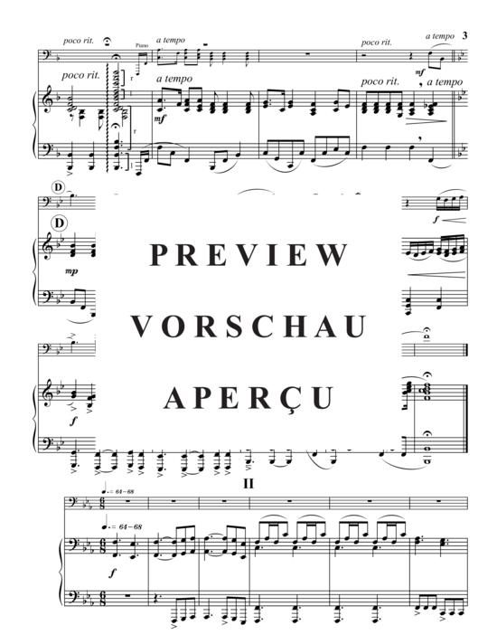 Product gallery: Page 4 of 18 Sonatina – 3 Sätze , , (baritone/pos + piano)