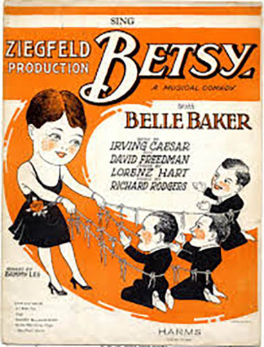 cover: Come And Tell Me (from Betsy), Richard Rodgers
