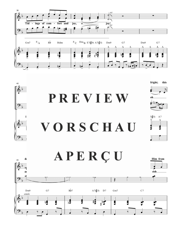 Produktgalerie: Seite 10 von 11 God Rest You, Merry Gentlemen, , Gemischter Chor und Klavier