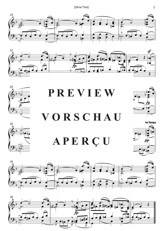 Produktgalerie: Seite 5 von 5 [Ohne Titel] - Nr. 30 aus Album für die Jugend op. 68 , , Klavier Solo