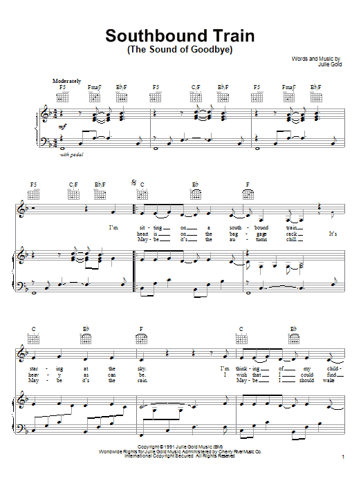 Produktbild zu: Southbound Train (The Sound Of Goodbye)