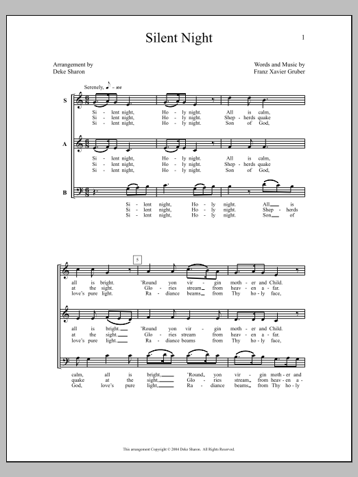 Produktbild zu: Silent Night