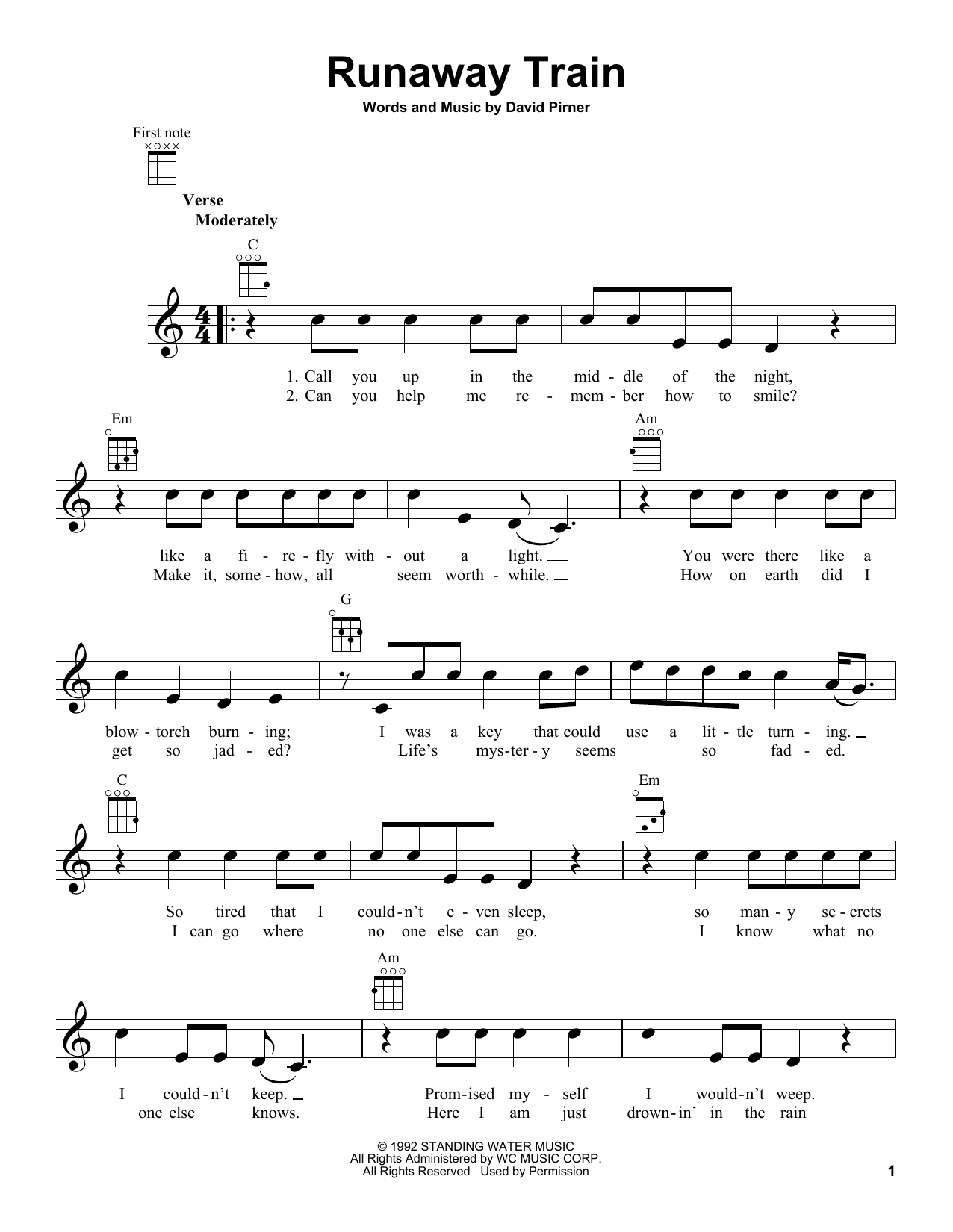 Product gallery: Page 1 of 1 Runaway Train, Soul Asylum