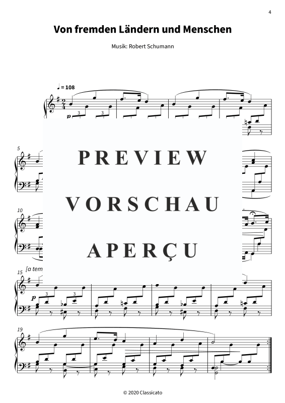 Produktgalerie: Seite 6 von 11 Kinderszenen op. 15 - 13 Charakterstücke für Klavier, , Klavier Solo