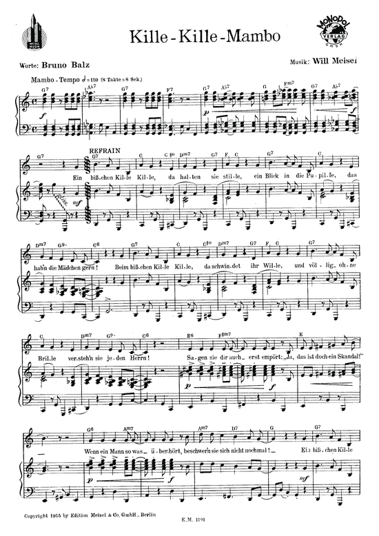 Produktbild zu: Kille-Kille-MamboMambo