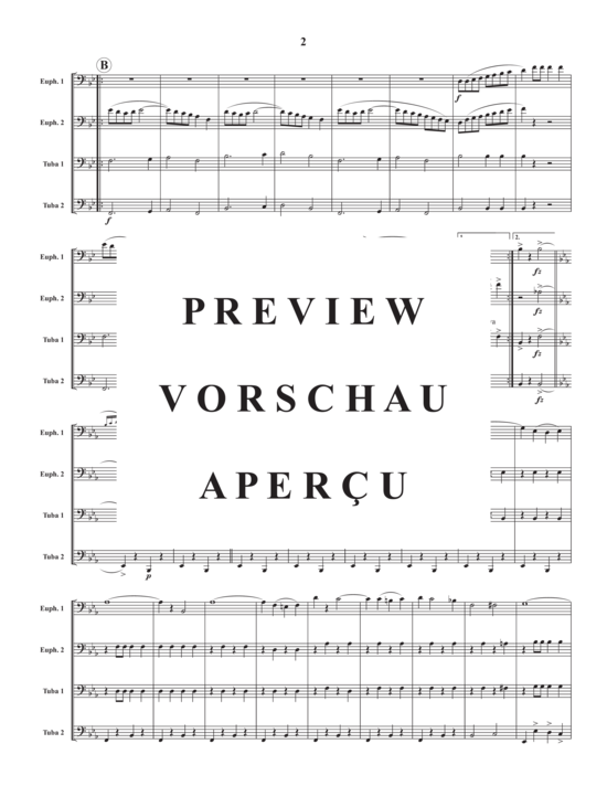 Product gallery: Page 4 of 18 Carrollton March , , (Tuba Quartett EETT)