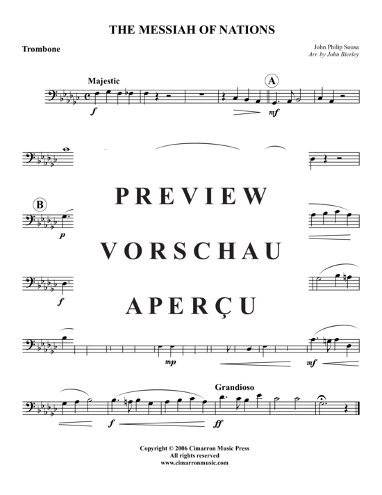 Produktgalerie: Seite 5 von 8 Messiah of Nations , , (Blechbläserquintett)