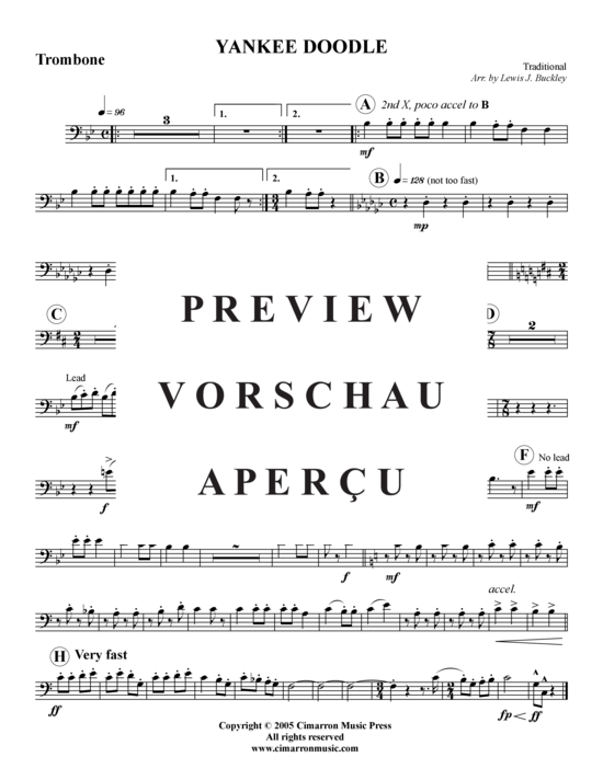 Produktgalerie: Seite 6 von 9 Yankee Doodle , , (Blechbläserquintett)