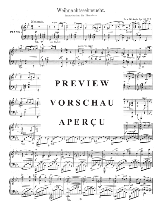 Product gallery: Page 2 of 2 Weihnachtssehnsucht , , Piano Solo