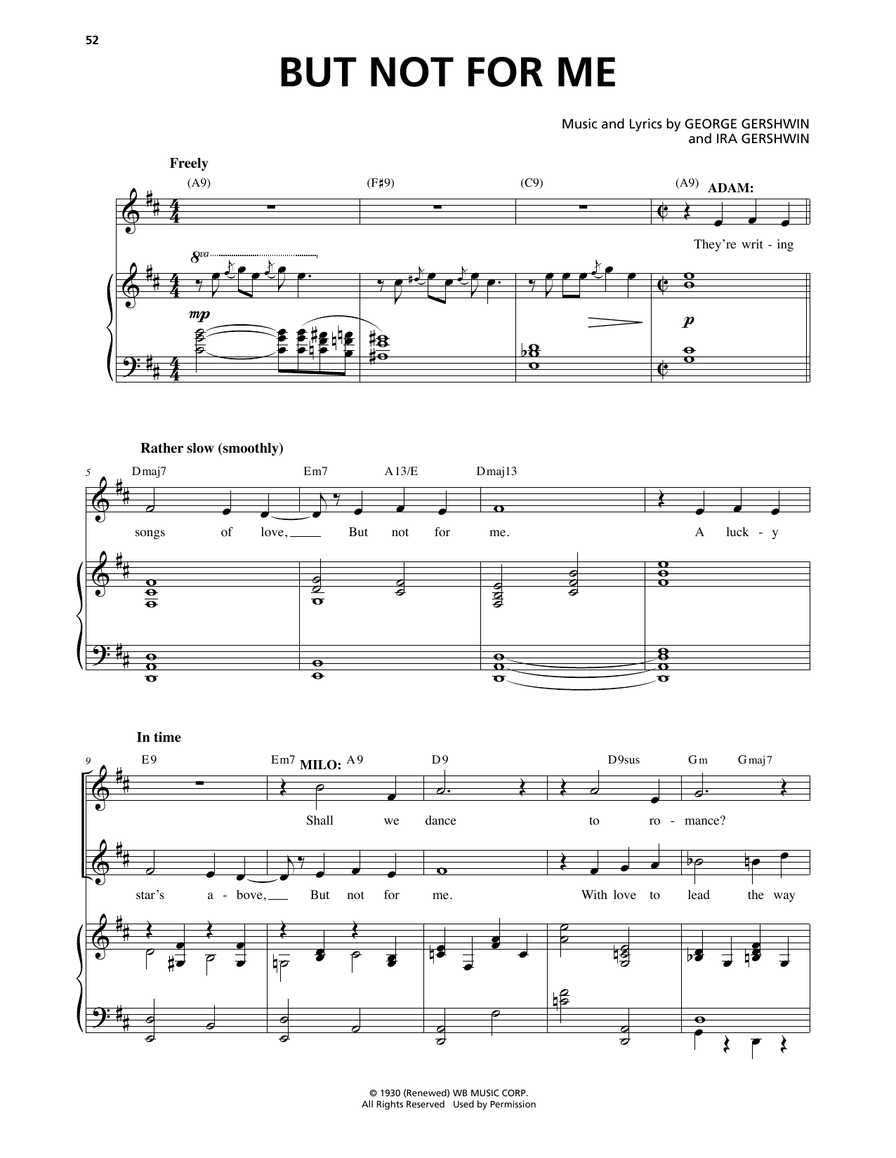 Produktbild zu: But Not For Me (from An American In Paris)